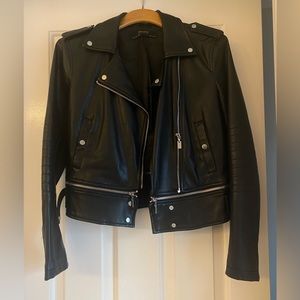 ZARA Faux Leather Jacket